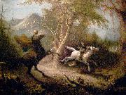 John Quidor, The Headless Horseman Pursuing Ichabod Crane